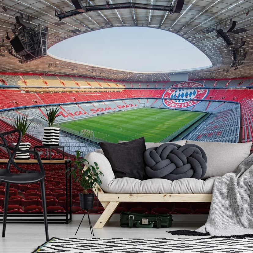 Fotomurale Stadio FCB Mia san mia