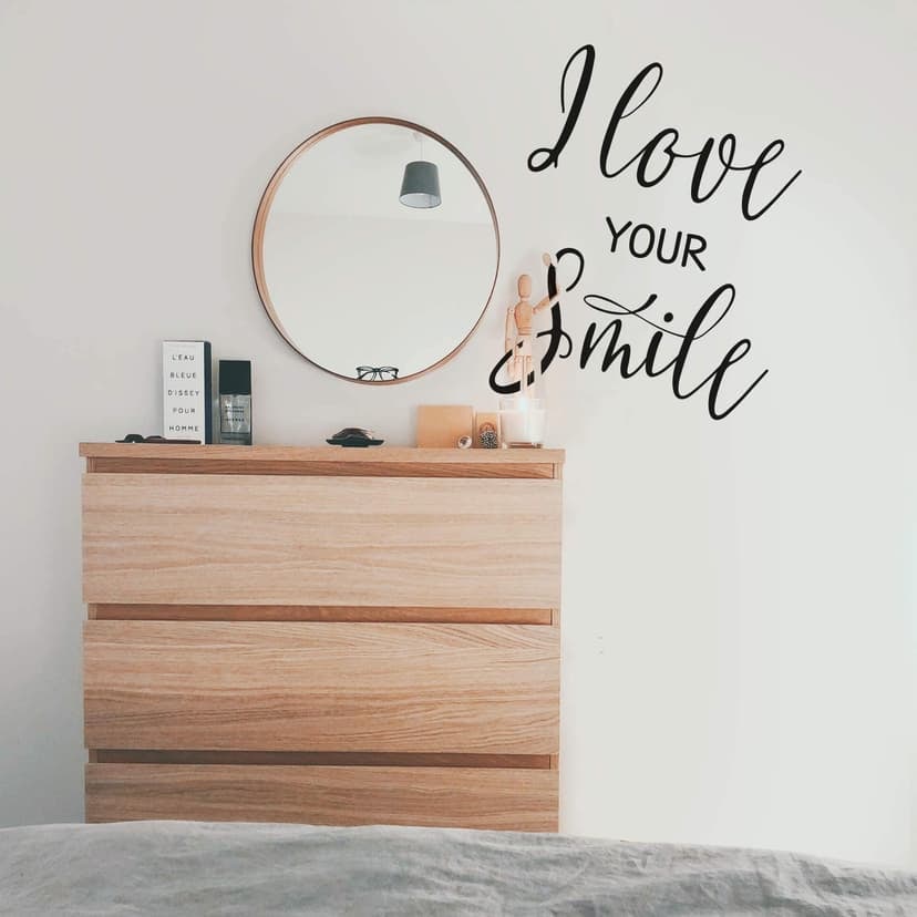 Adesivo murale - I love your smile