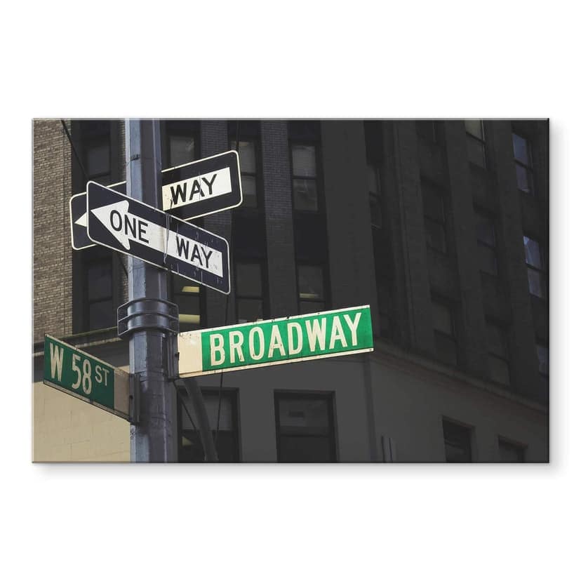 Stampa su vetro acrilico Broadway
