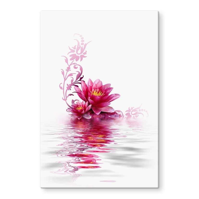 Stampa su vetro - Incantesimo floreale