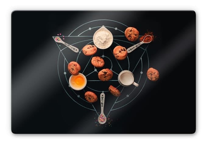 Glasbild Belenko - Baking Alchemy 01