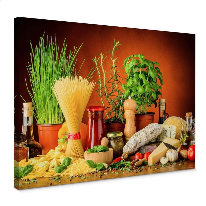Stampa su tela - Cucina italiana