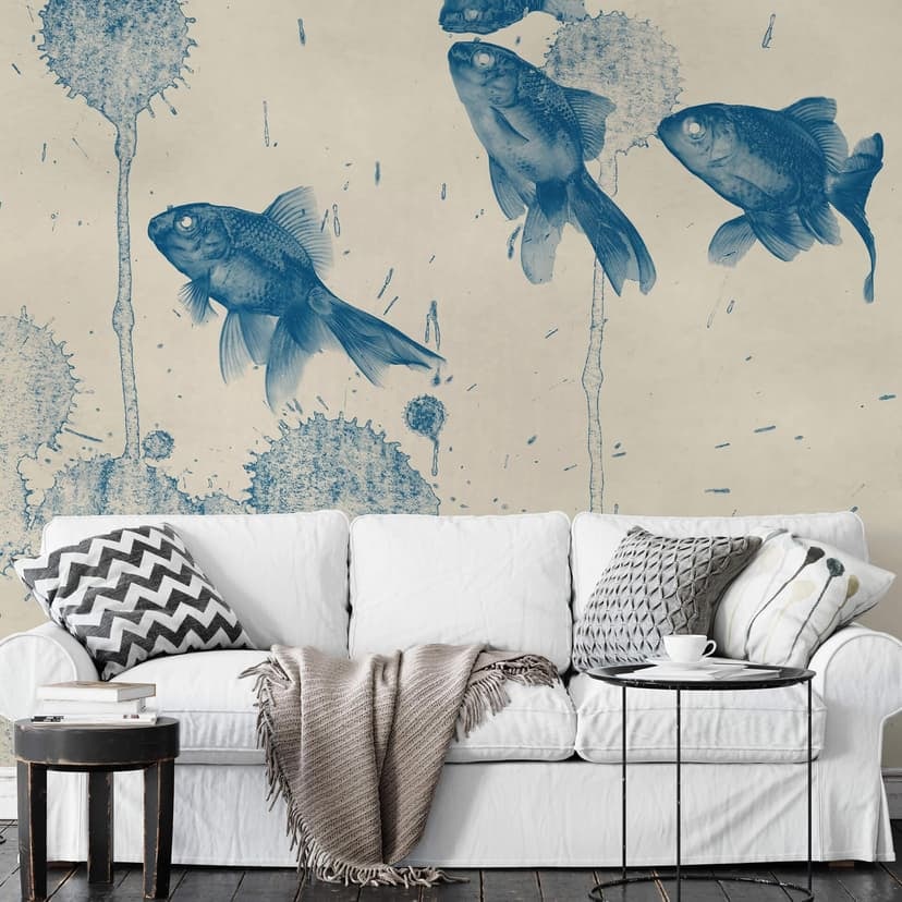 Fotomurale Pesce blu