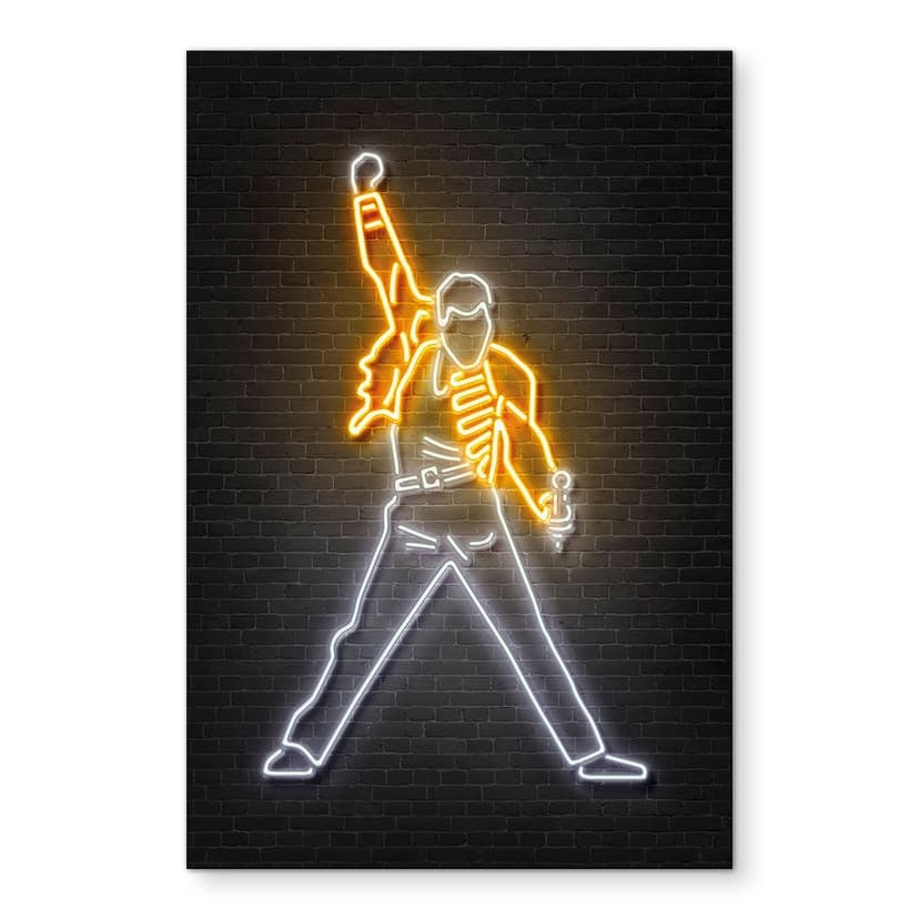Stampe per pareti Freddy Mercury - Mielu - Alu-Dibond