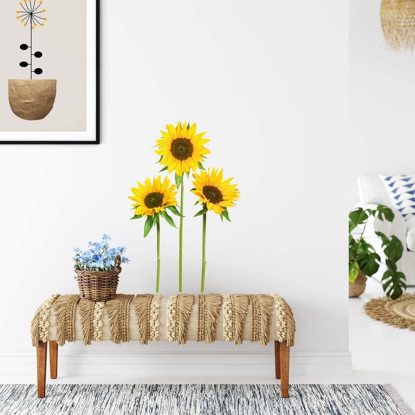 Adesivo murale - Girasoli