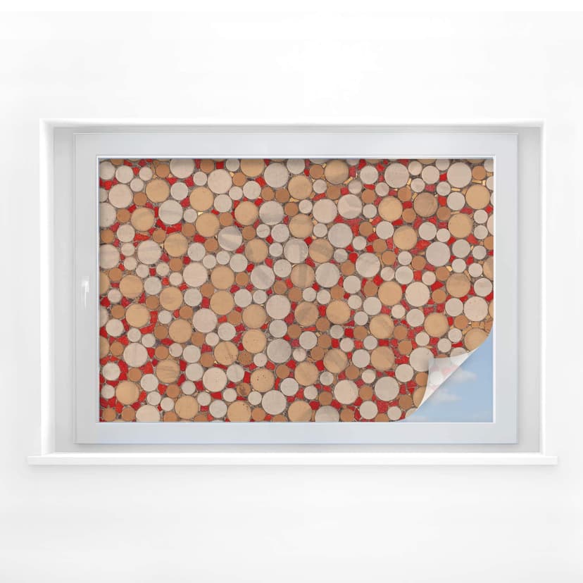 Pellicola adesiva per vetri - mosaico 01