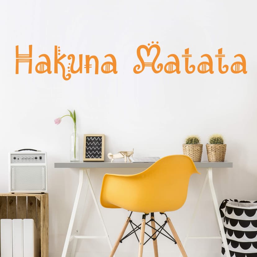 Adesivo Hakuna Matata 05