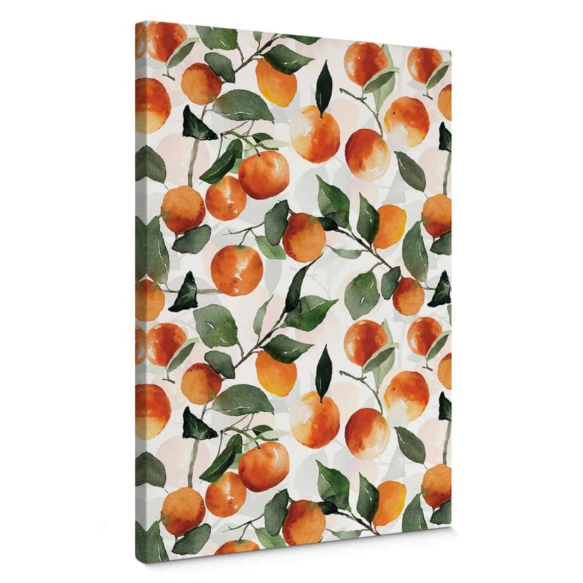 Stampa su tela Mandarini fruttati - UN Designs