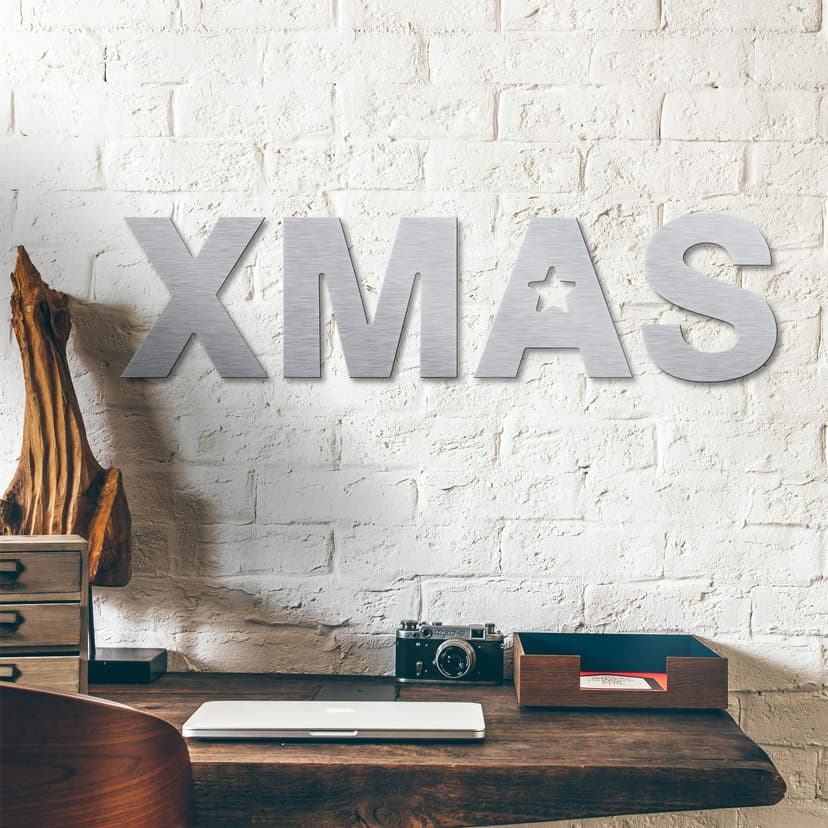 Scritta in Alu-Dibond – Xmas