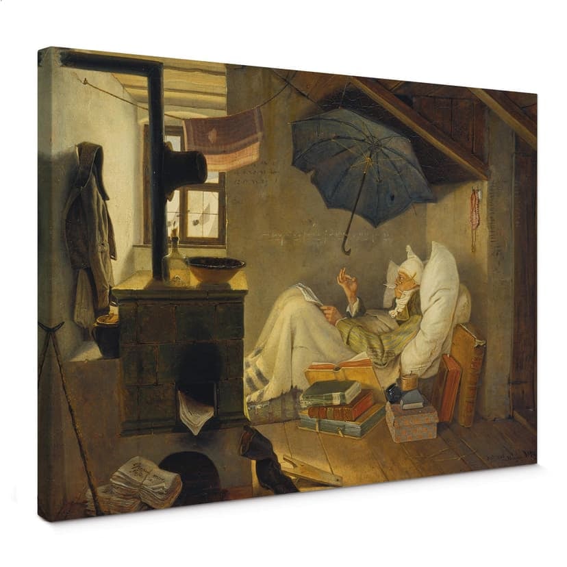 Spitzweg - Il poeta povero