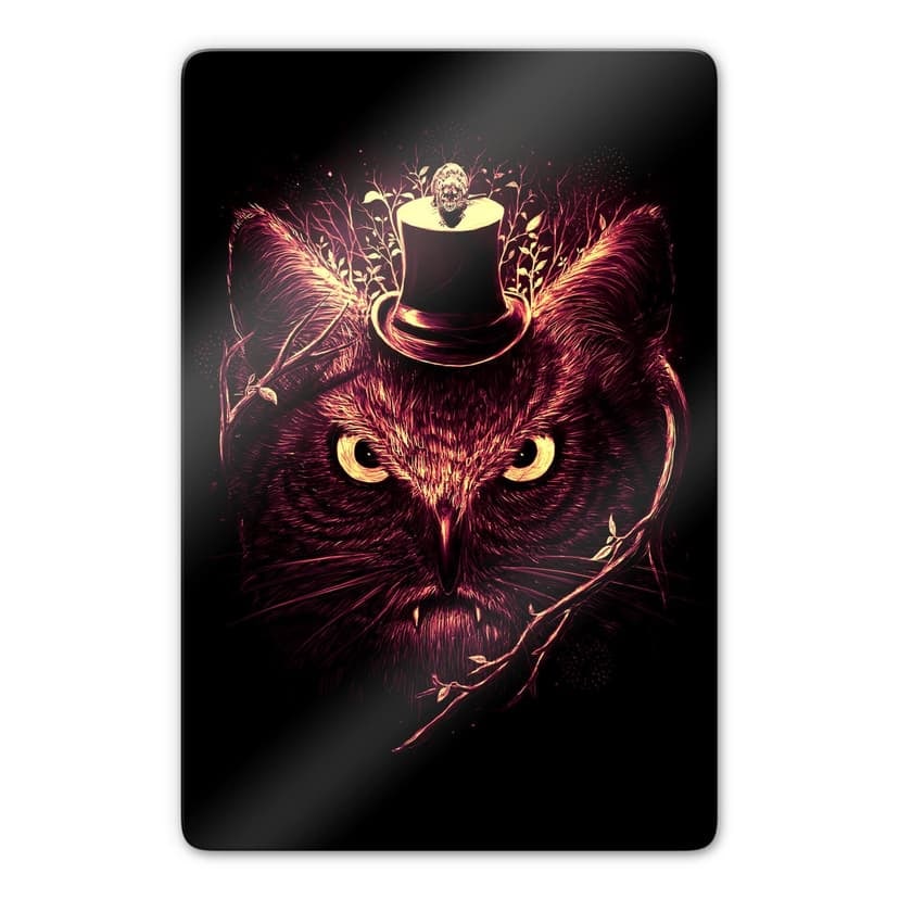 Glasbild Nicebleed - Meowl