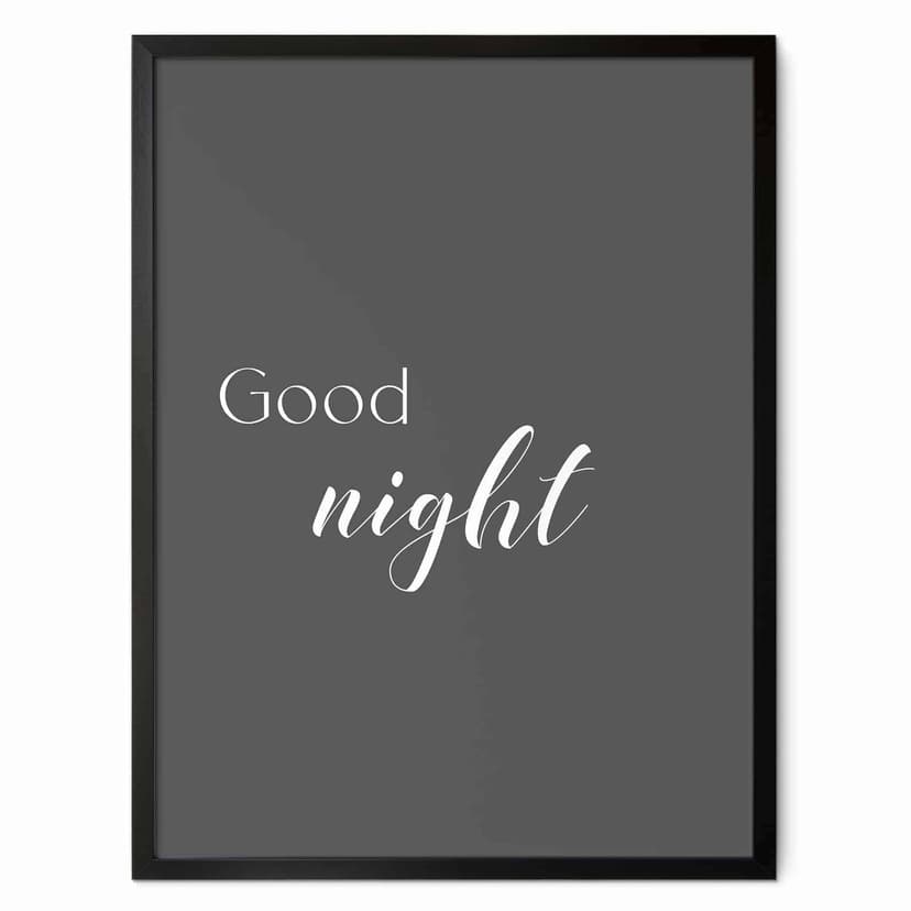 Poster Good night