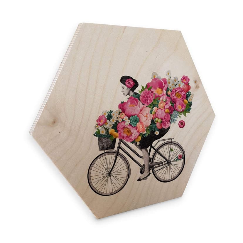 Esagoni legno Graves - In bicicletta