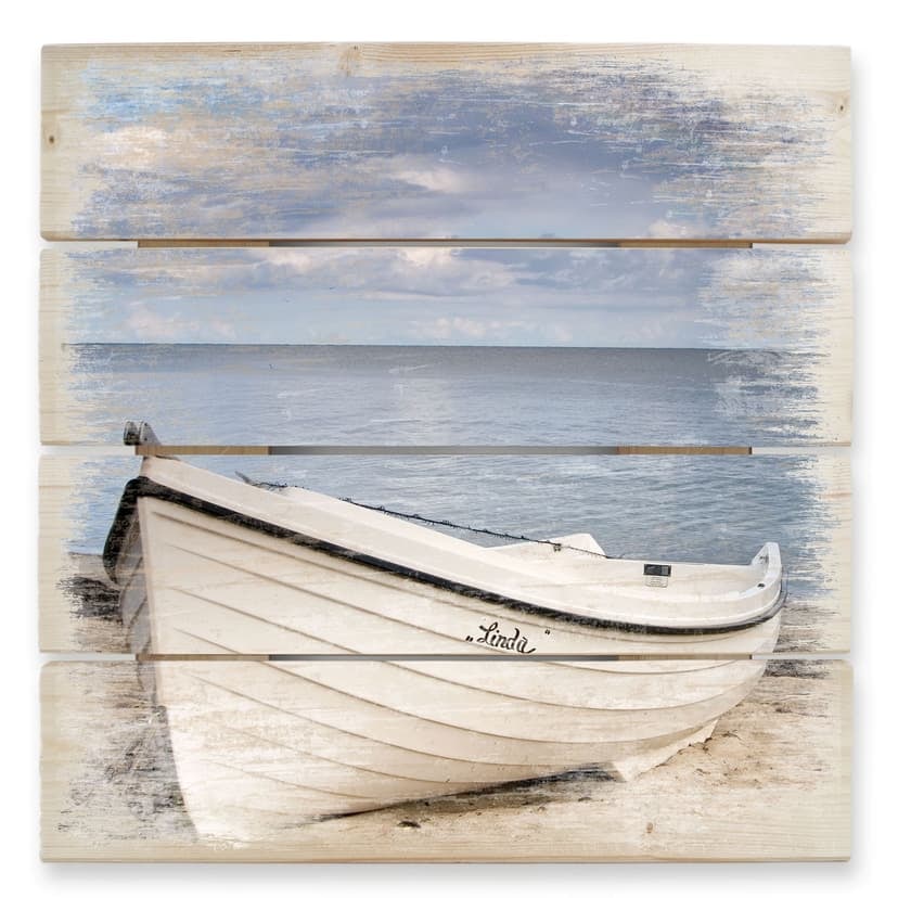 Stampa su legno - Spiaggia idilliaca