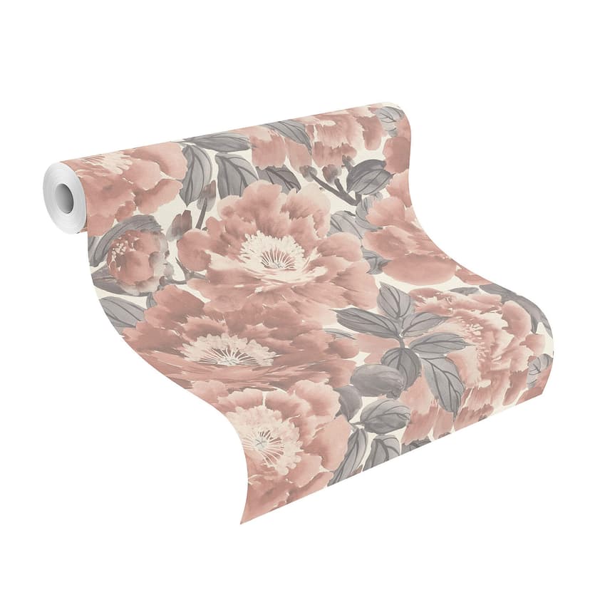 Rasch carta da parati Kimono - Rosa antico