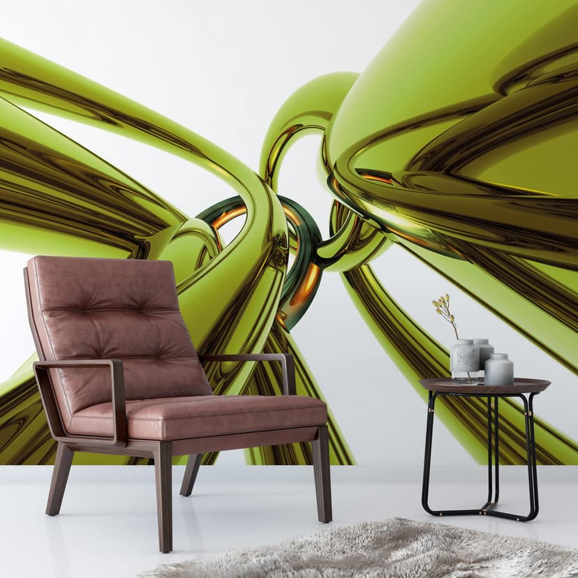 Fotomurale Scultura verde - 336x260 cm