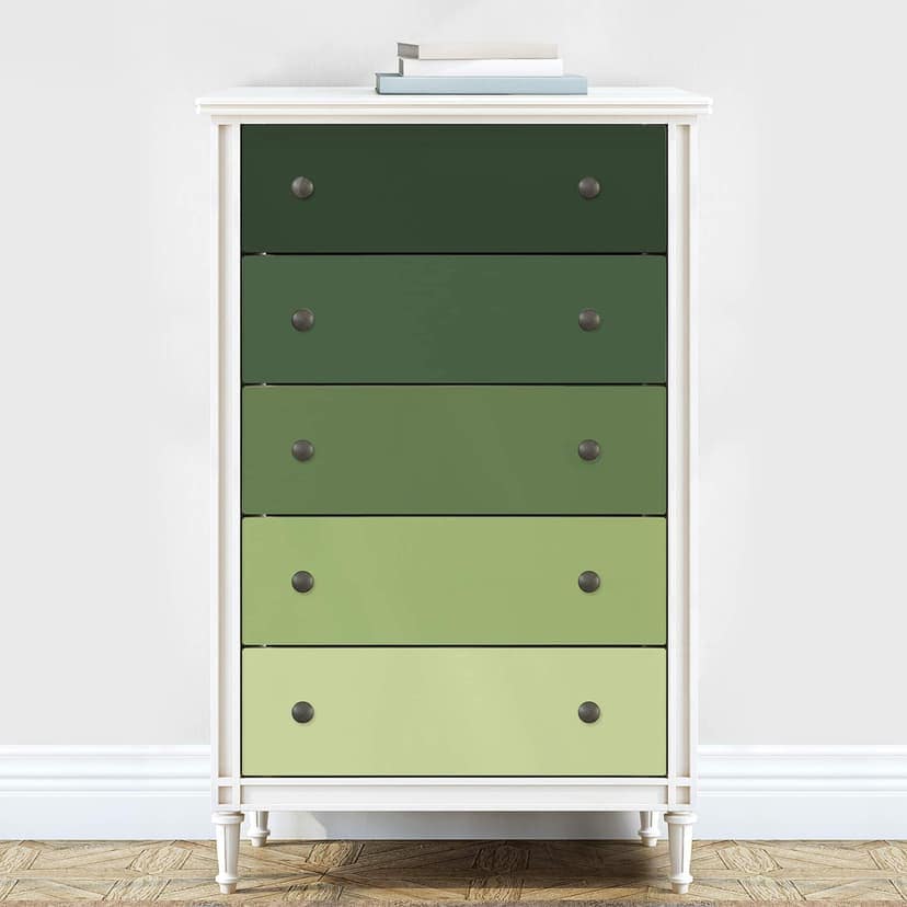 Pellicole per mobili, pellicole decorative - cancellabili - colore verde sfumato