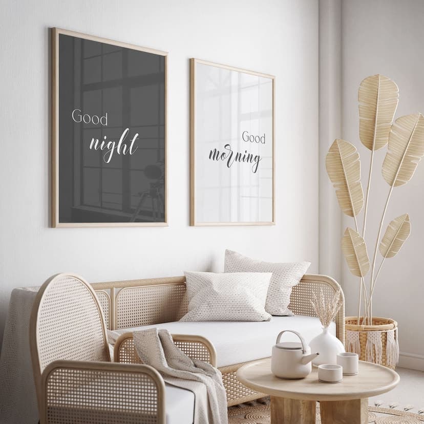 Poster Good Morning & Good Night