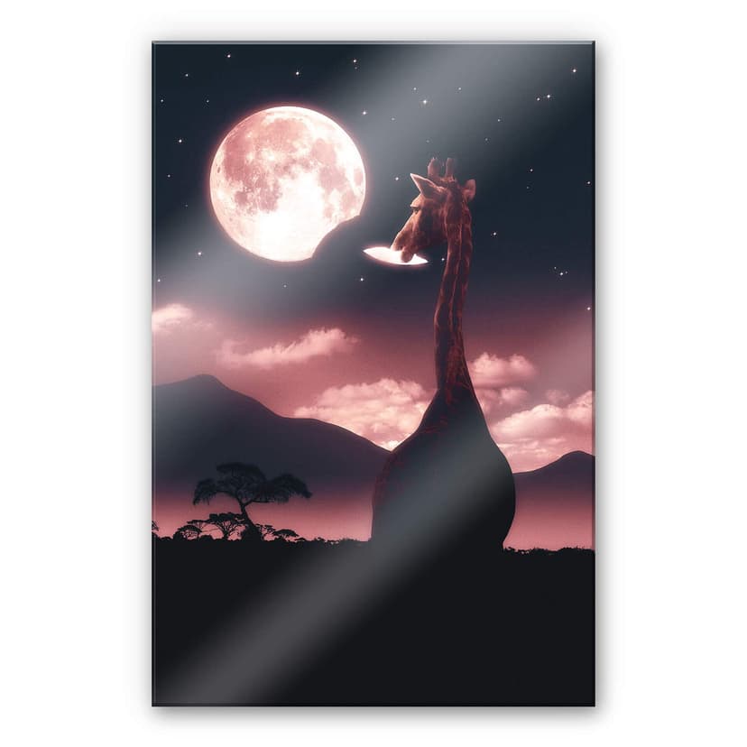 Stampa su vetro acrilico Loose - Tasty Moon