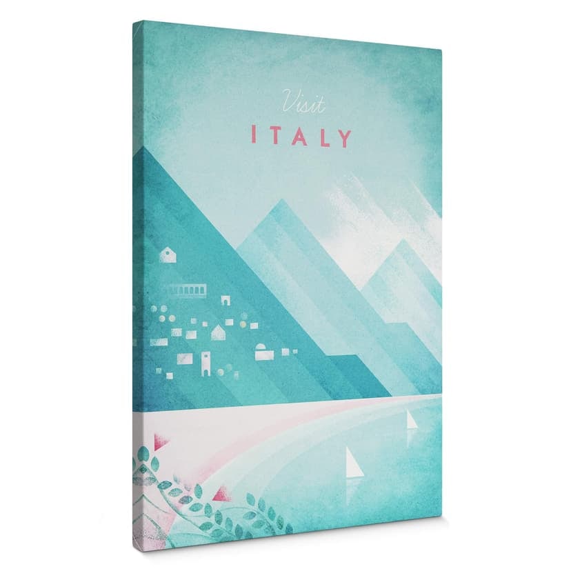 Stampa su tela Rivers - Italia