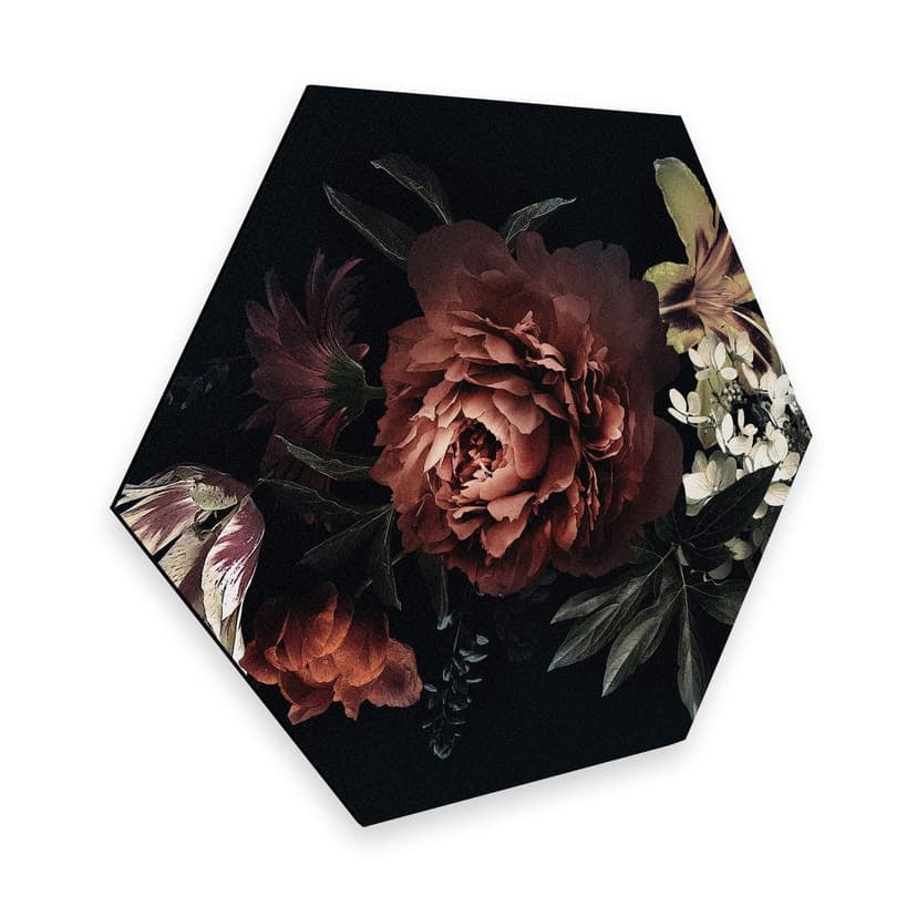 Esagoni Alu-Dibond - Bouquet