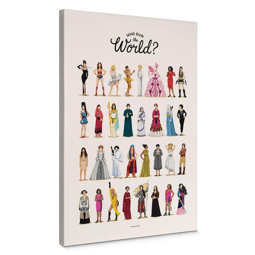 Stampa su tela Tohmé - Who run the World