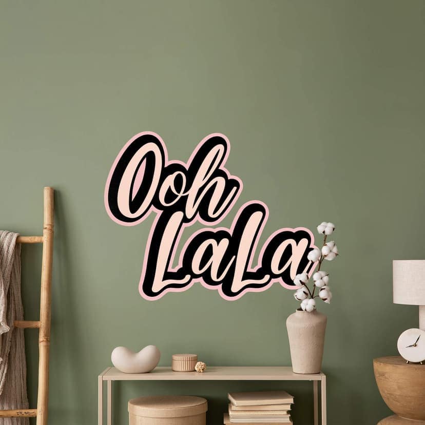 Adesivo murale Ooh Lala