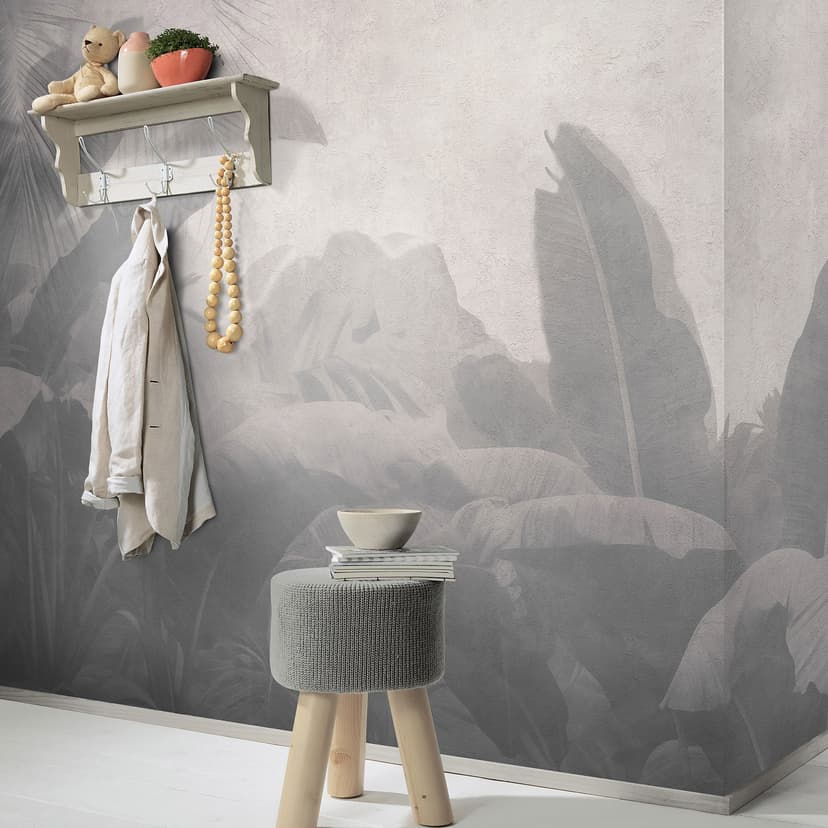 Carta da parati paesaggio Big Pictures grigio 4,50 x 2,70 m