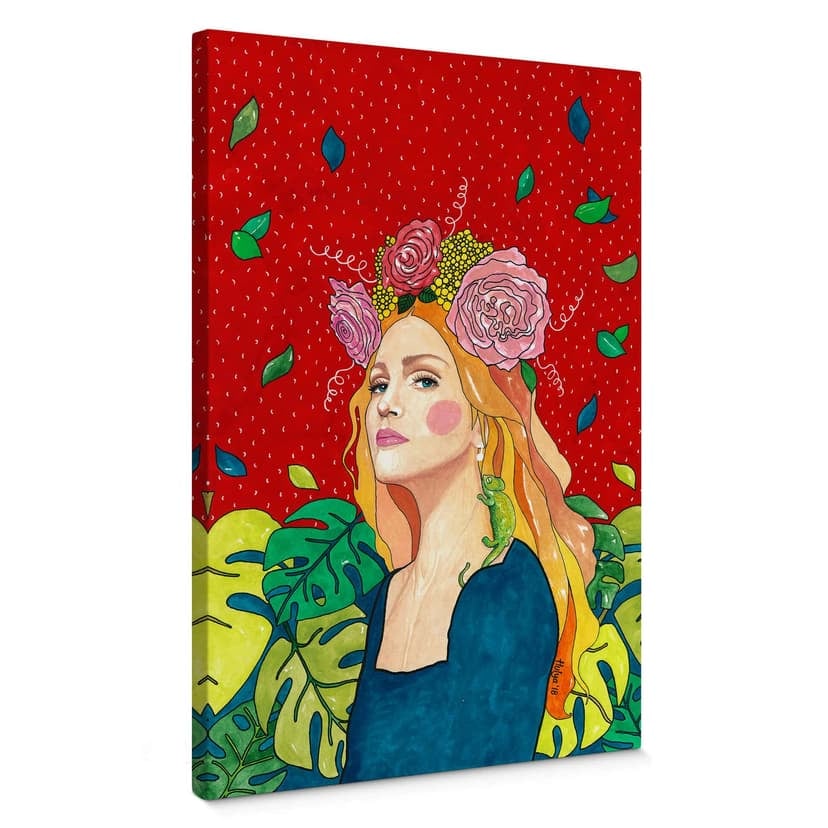 Stampa su tela Hülya - Madonna