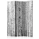 Schermo divisorio - Bosco di betulle, 3 pezzi - 135x172 cm