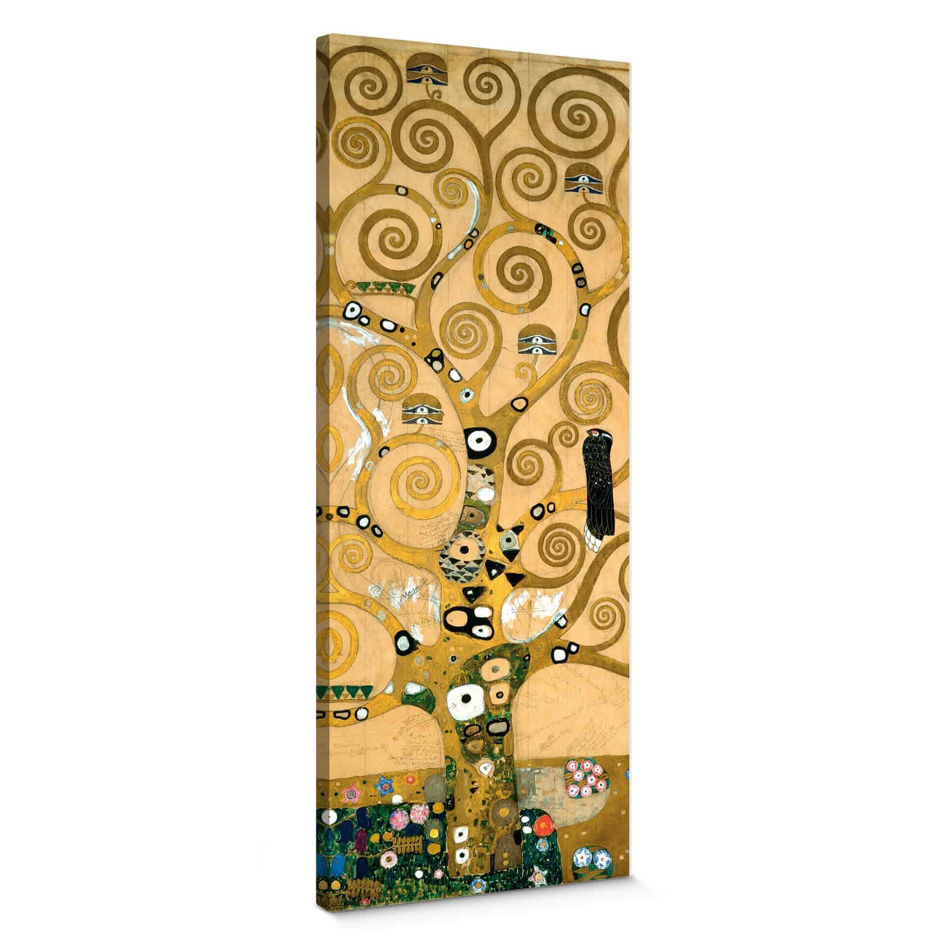 Stampa su tela - Klimt - L'albero della vita