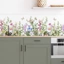 Rivestimento per cucina - Prato fiorito