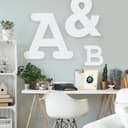 Lettere decorative - Courier da 15 a 80 cm