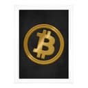 Poster Logo Bitcoin