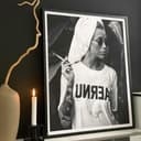 Poster - Unreal - bianco e nero