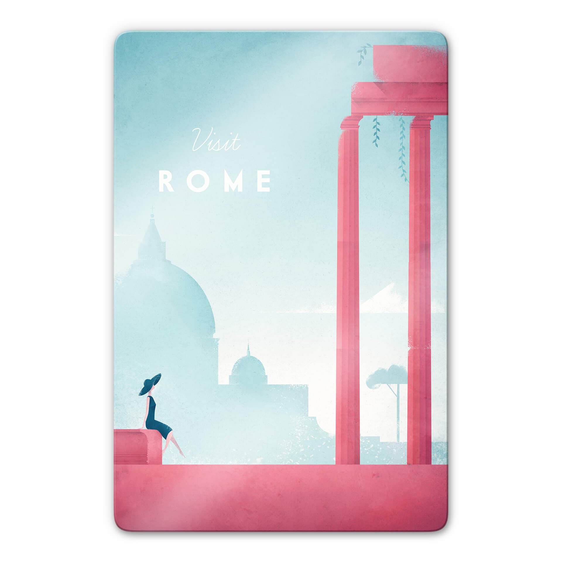 Stampa su vetro Rivers - Roma