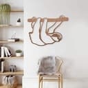 Decoro in legno - Bradipo