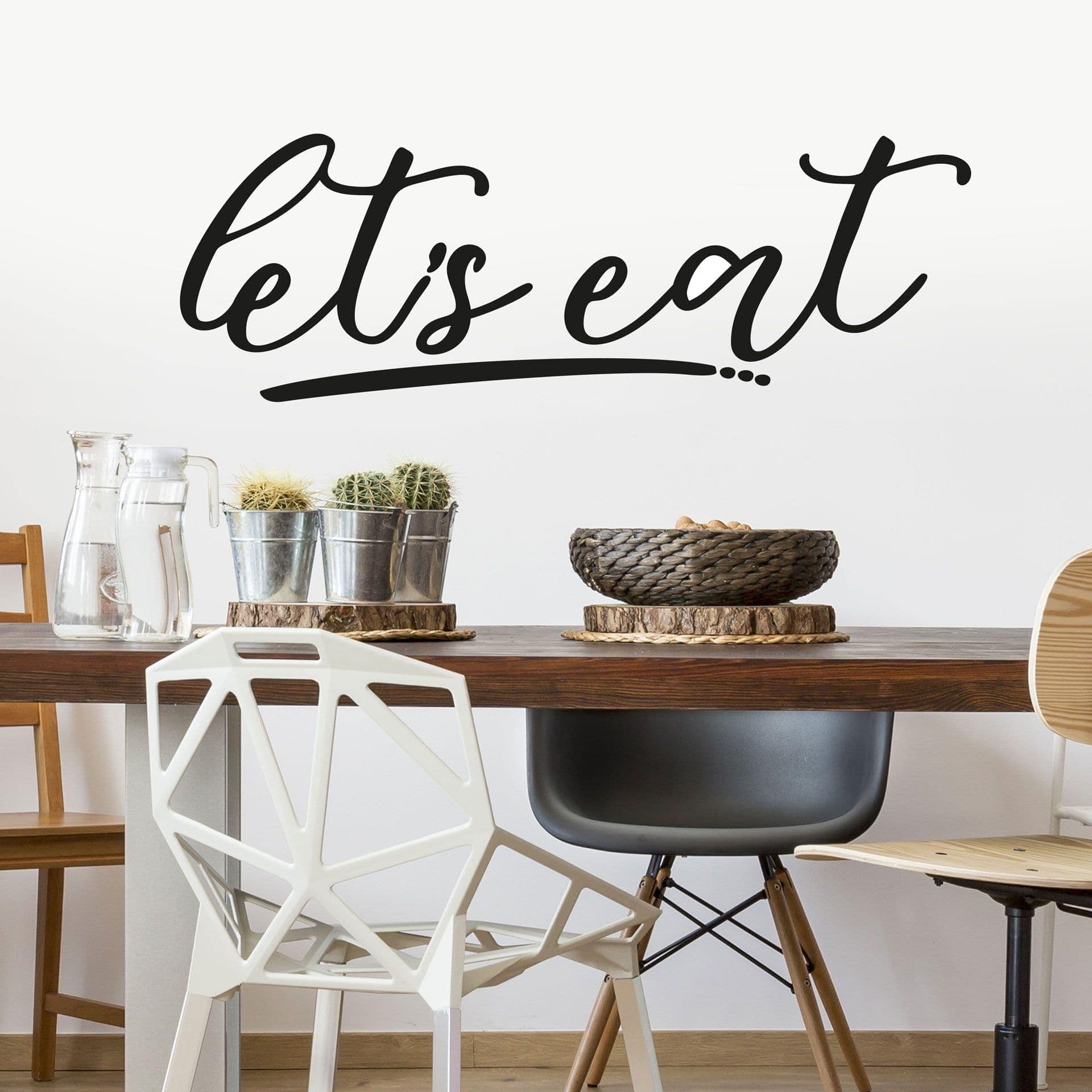 Adesivo murale  - Let's Eat
