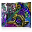 Schermo divisorio - Goblin city , 5 pezzi - 225x172 cm