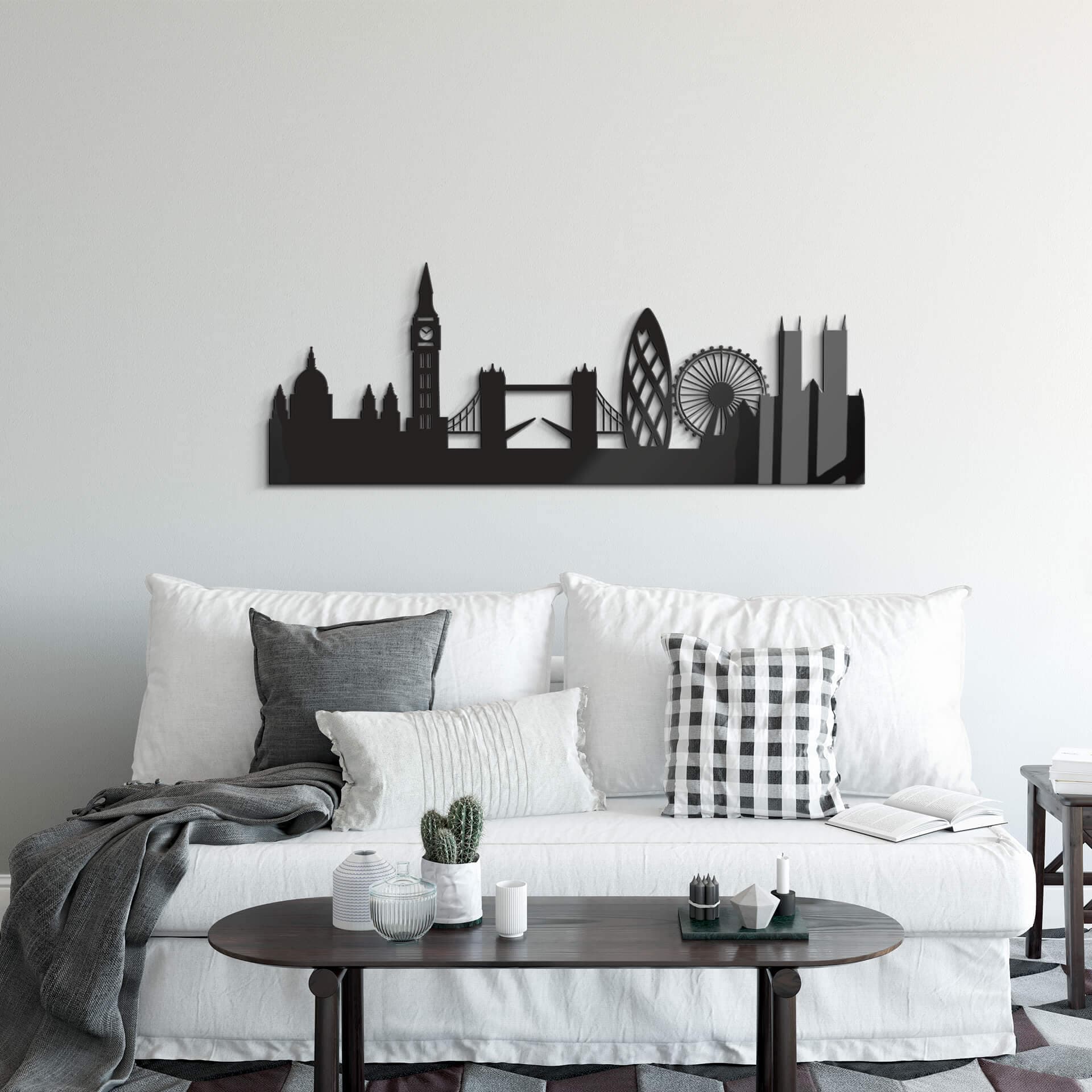 Decoro in acrilico – Skyline Londra