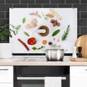 Pannello paraschizzi - Cucina speziata