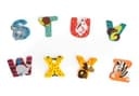Lettere per bambini Animali colorati