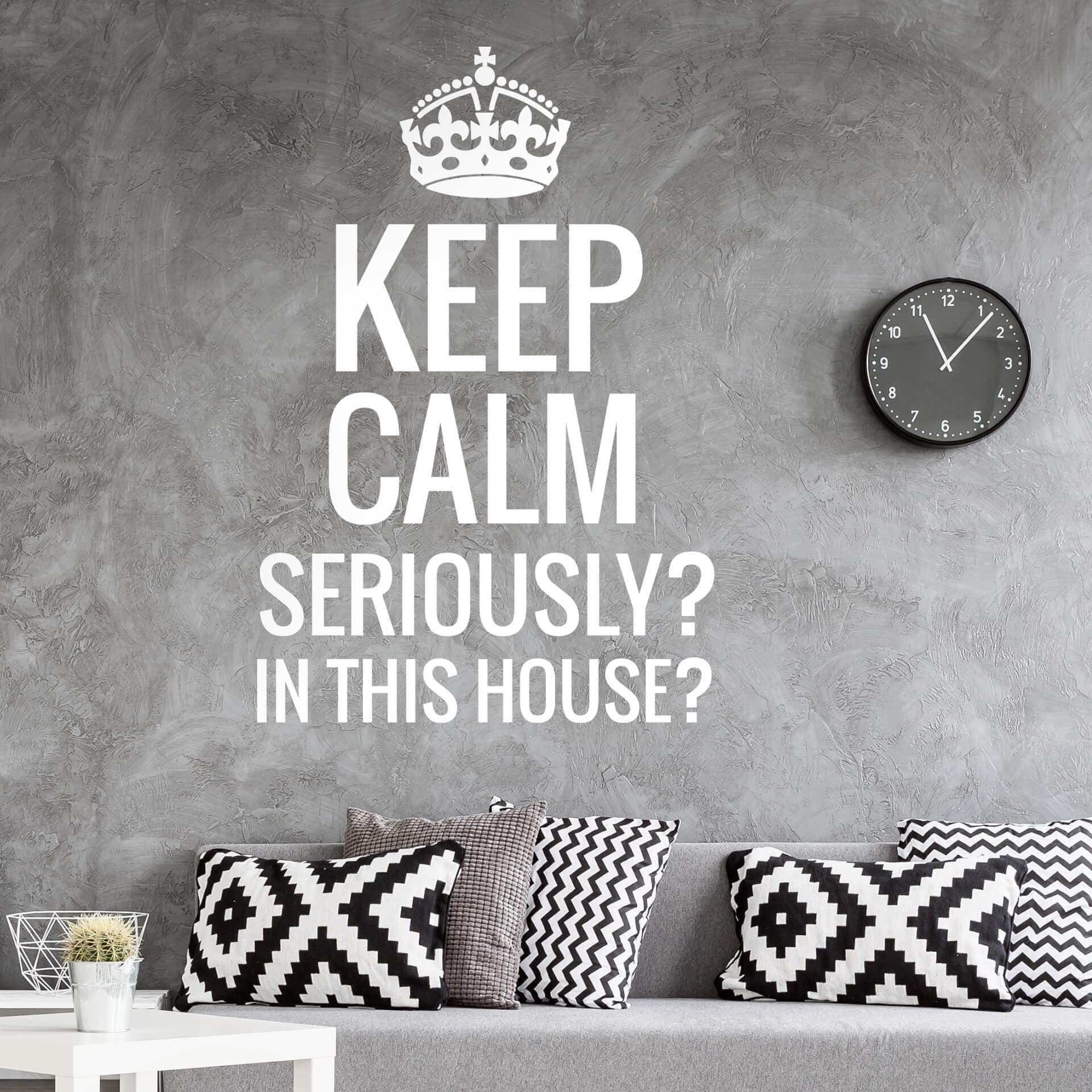Adesivo - Keep calm ...