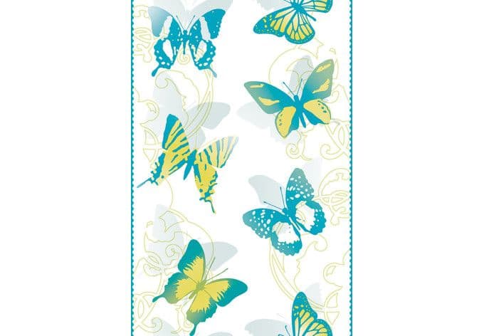 Pannello decorativo Livingwalls pop.up Panel colore azzurro, giallo, bianco