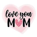 Adesivo murale - Love you Mom