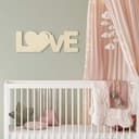 Scritta in legno - Love