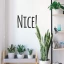 Adesivo murale - Nice!