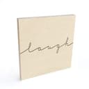 Stampa su legno - Laugh