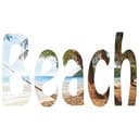 Adesivo murale - Beach - scritta