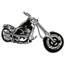 Adesivo murale - Chopper